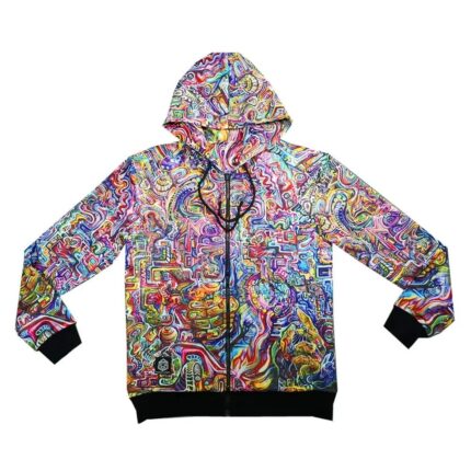 Sublimation Print Reversible Hoodie
